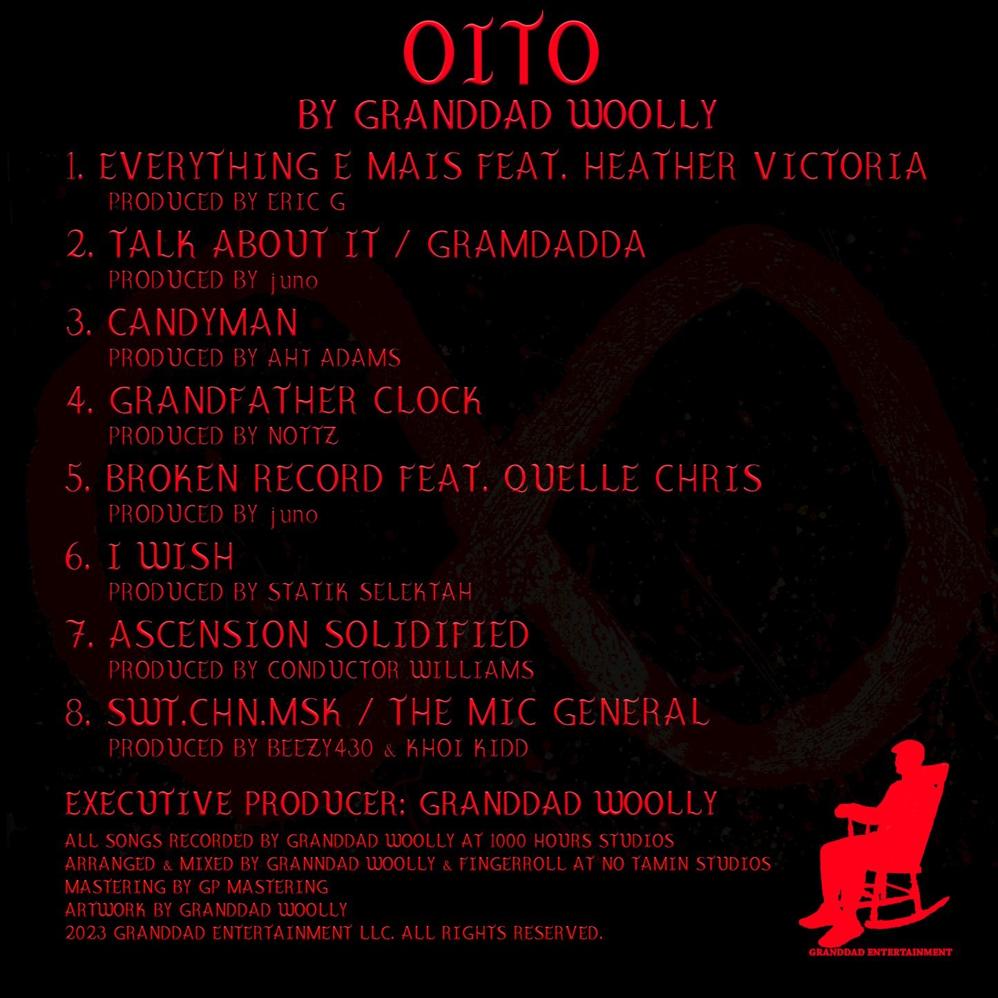 OITO BLUE & OITO RED "LAND OF 1000 HOURS EDITION" (WAV Files)