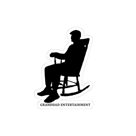 Granddad Entertainment 4x4 Vinyl Sticker