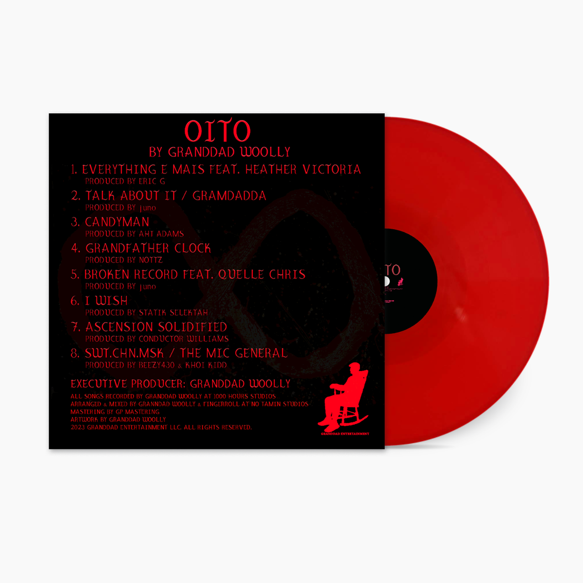 Granddad Woolly - OITO Red Vinyl (Pre-Order; Ships Oct. 2026)